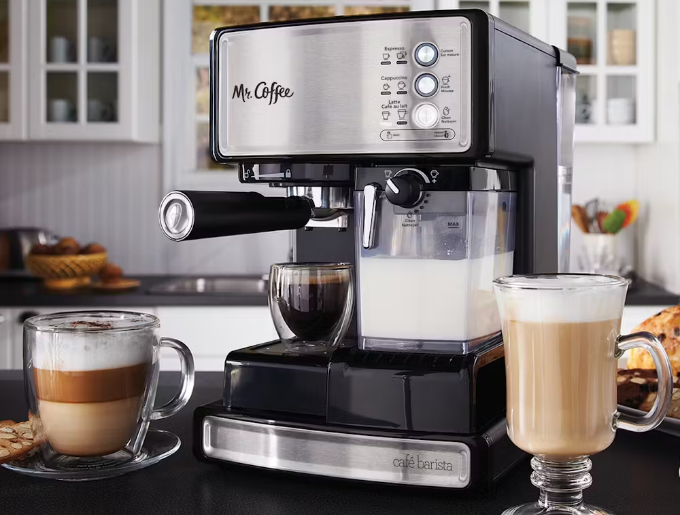 Mr. Coffee BVMC-ECMP1000 Espresso and Cappuccino Machine User Manual
