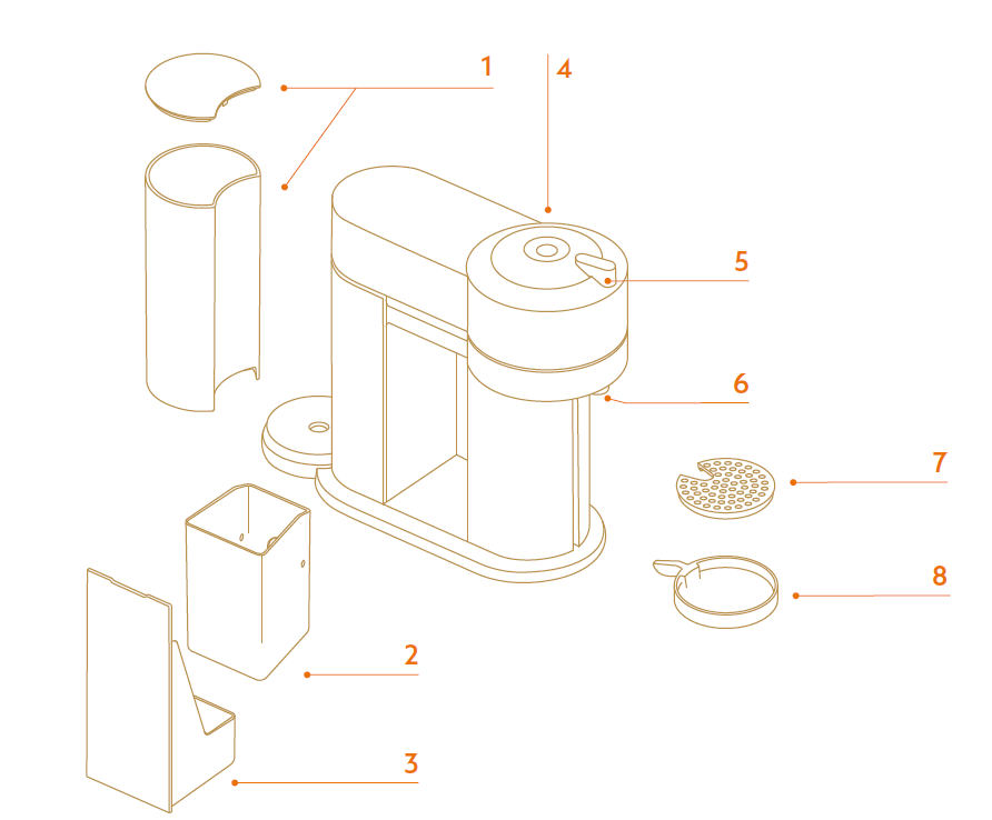 Nespresso ENV150GY Vertuo Plus Coffee and Espresso Maker User Guide Nespresso ENV150GY Vertuo Plus Coffee and Espresso Maker 1