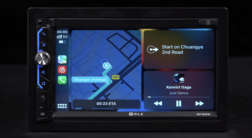 PLZ MP-902W 7-Inch Double Din Car Stereo User Manual