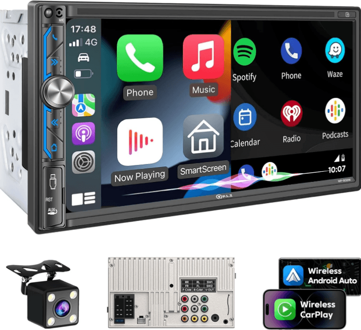 PLZ MP-902W 7-Inch Double Din Car Stereo-product