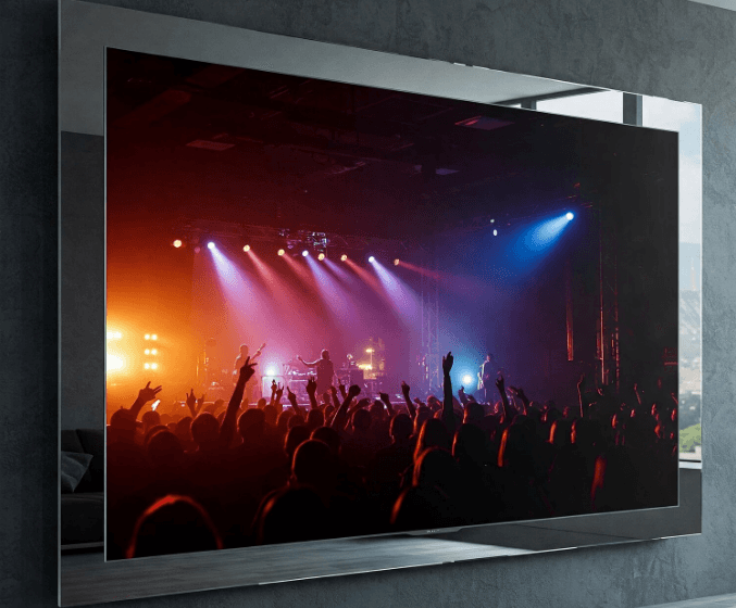 Parallel AV SM Series 65 Inch Smart Waterproof 4K UHD Mirror TV-featured