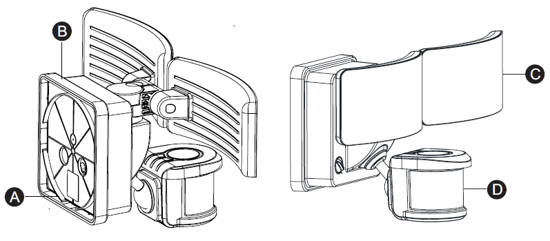 Patriot Lighting E6956BZ Sensor Flood Light-1