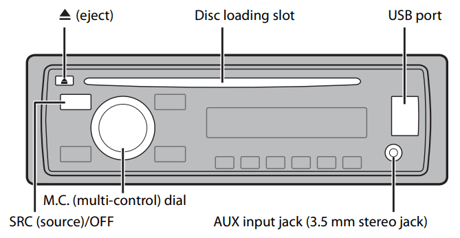 Pioneer DEH X4700BT CD Receiver 7