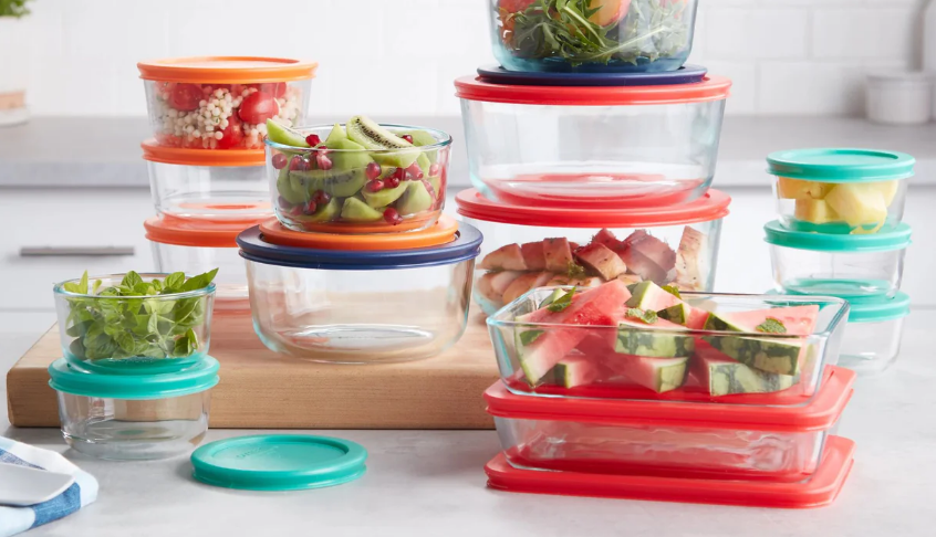 Pyrex Simply Store 4-Cup Single Glass Food Storage Container-featured