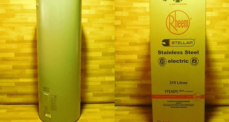 Rheem 6N3315M7 Induro SS 315L Electric Water Heater-featured