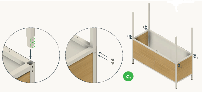 Rise Gardens The Rise Garden 3 Assembly Manual Rise Gardens The Rise Garden 3-7