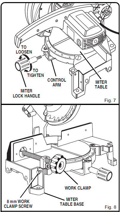 Ryobi TS1300 Miter Saw 5