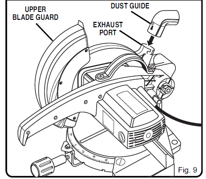 Ryobi TS1300 Miter Saw 6