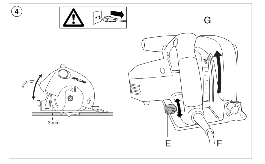 SKIL SkilSaw 5150 Saw Blade4