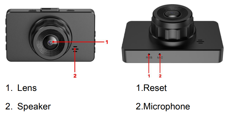 SSONTONG 1080p DVR Dash Camera Driving Recorder-4