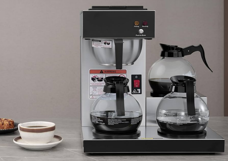 SYBO SF-CB-2GA 12-Cup Commercial Drip Coffee Maker Operating Manual