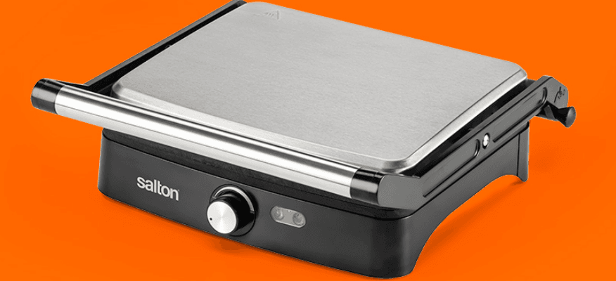 Salton SG1263 Stainless Steel Panini Grill-featured