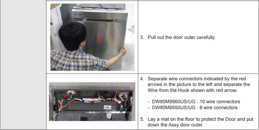 Samsung DW80M9 Series Dishwasher-12