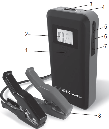Schumacher SL582 1200A Jump Starter User Manual Schumacher SL582 1200A Jump Starter-1