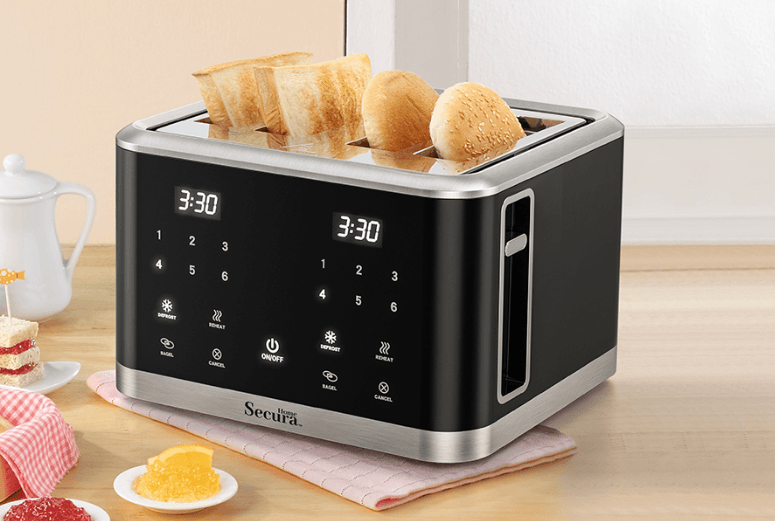 Secura TA5026-UL 4 Slice Toaster User manual