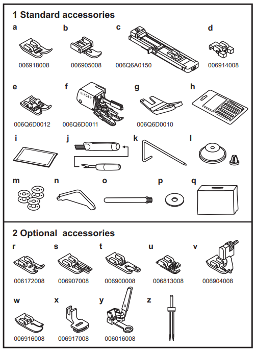 Singer HD6360 Sewing Machine-6