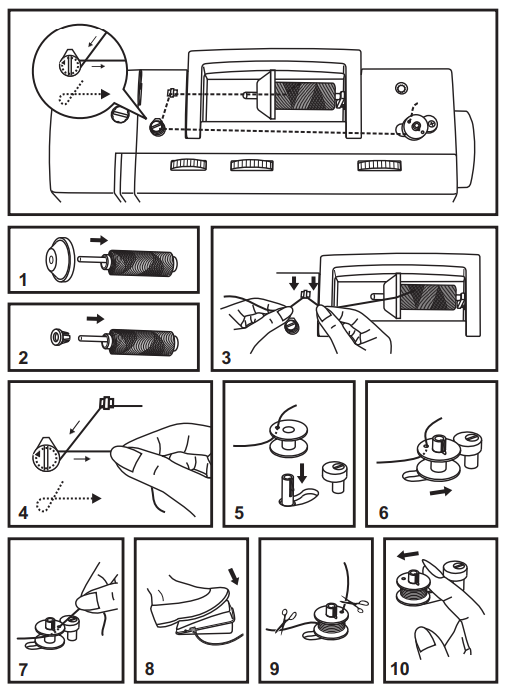 Singer HD6360 Sewing Machine-7