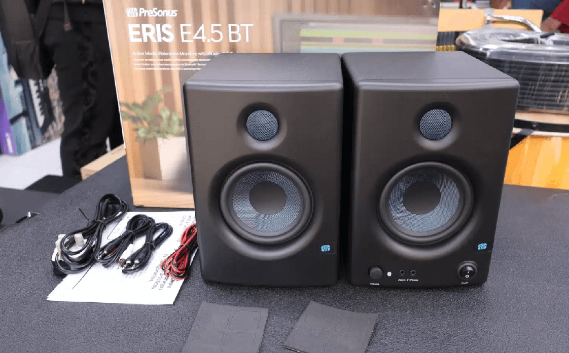 9 Best Speakers For Audio Technica LP120 in 2025 Speakers for Audio Technica LP120-Presonus Eris E4.5-4.5