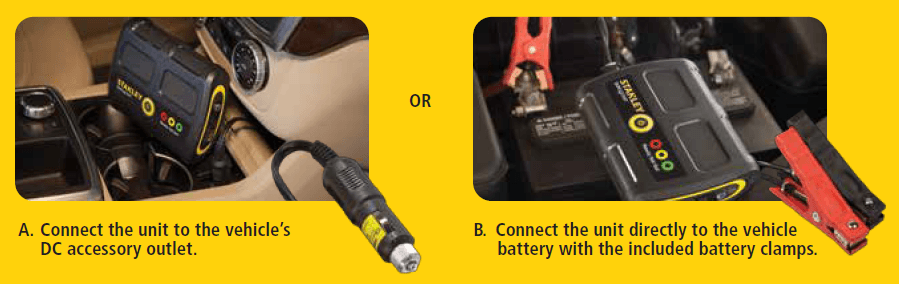 Stanley Simple Start P2G7S Battery Booster User Manual Stanley Simple Start P2G7S Battery Booster-3