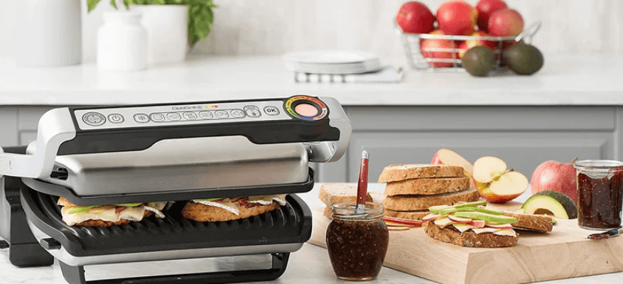 T-fal OptiGrill Stainless Steel Electric Grill-featured