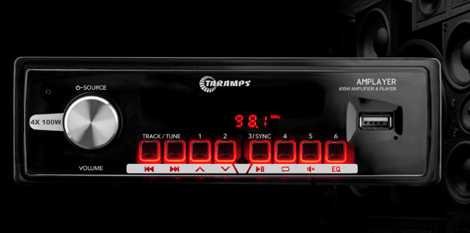 Taramps Amplayer 400 Car Stereo Player-featured