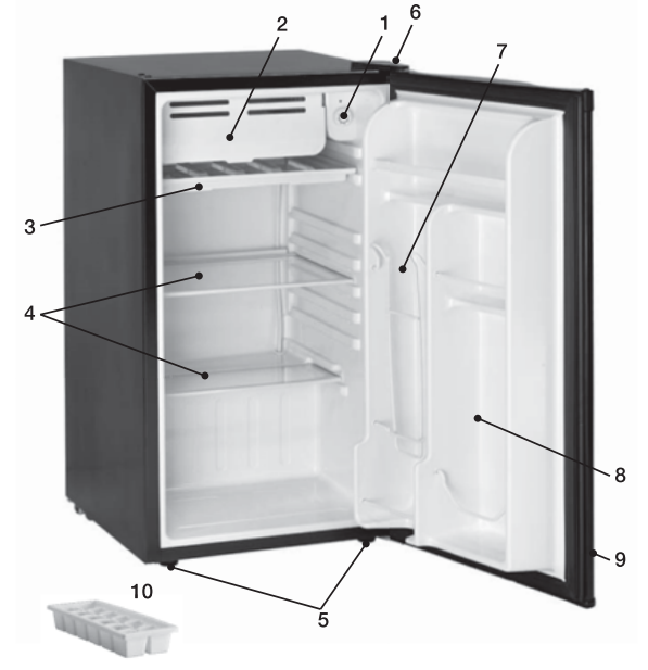 ramontina 80901-100 Compact Refrigerator-1