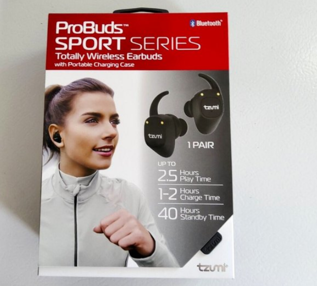 Tzumi 7058 Auto Pairing Wireless Earbuds User Guide