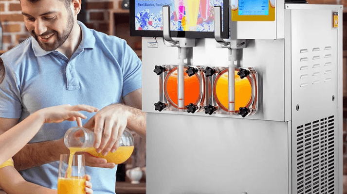 VEVOR XRJF-21 Double Bowl Commercial Slushy Machine Instructions Manual VEVOR XRJF-21 Double Bowl Commercial Slushy Machine-featured