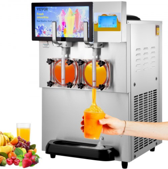 VEVOR XRJF-21 Double Bowl Commercial Slushy Machine-product