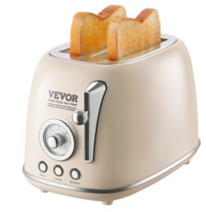 Vevor WT-8110 Brushed Stainless Steel Toaster-product
