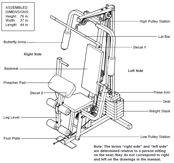 Weider 8525 Weight Machine-1