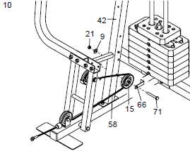Weider 8525 Weight Machine-8