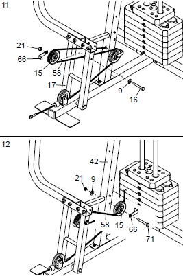 Weider 8525 Weight Machine-9