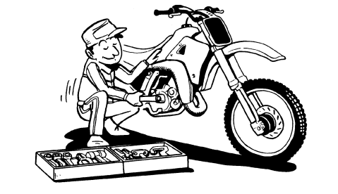 Yamaha YZ250 Motorcycle 1010