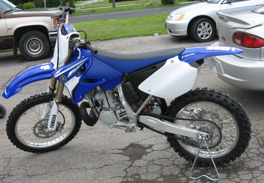 Yamaha YZ250 Motorcycle User Manual