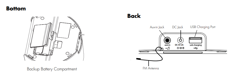 iHome iBT230 Bluetooth Wireless FM Clock Radio-3