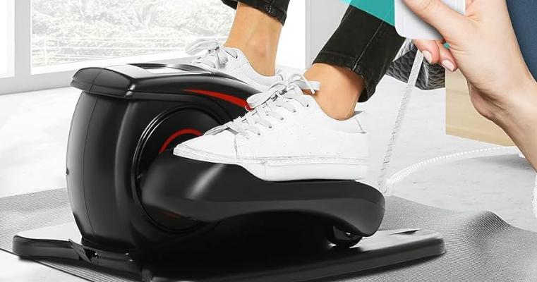 ANCHEER 5563 Under Desk Elliptical Trainer Machine-featured
