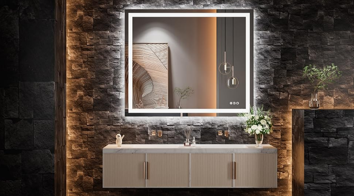 Amorho B08PJGHQYW LED Mirror User Manual Amorho B08PJGHQYW LED Mirror-featured