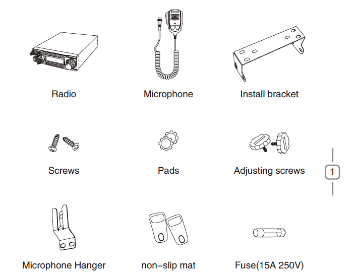 AnyTone AT-6666 Two-Way 10 Meter Radio User Manual 1