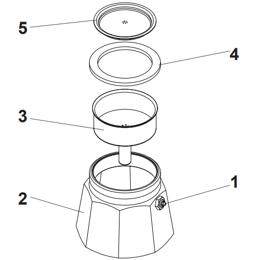 Bialetti Moka Espress Iconic Stovetop Espresso Maker Manual 1