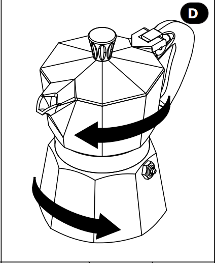 Bialetti Moka Espress Iconic Stovetop Espresso Maker Manual 6