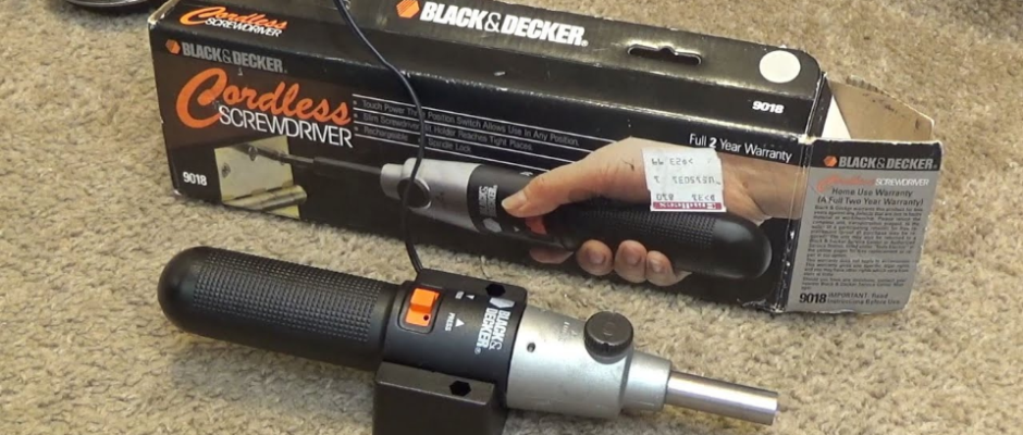 Black Decker 9018-1 Cordless Screwdriver User Manual Black Decker 9018-1 Cordless Screwdriver-featured