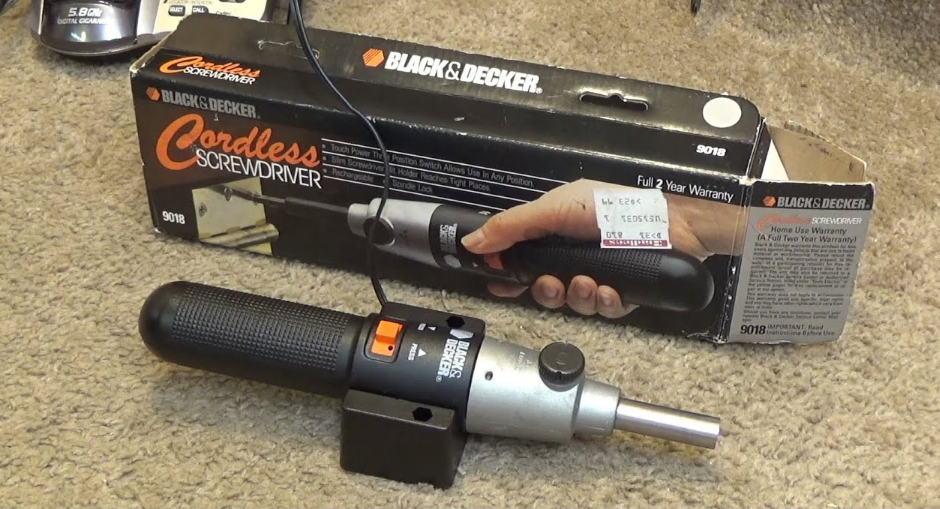 Black Decker 9018-1 Cordless Screwdriver User Manual Black Decker 9018-1 Cordless Screwdriver-featured