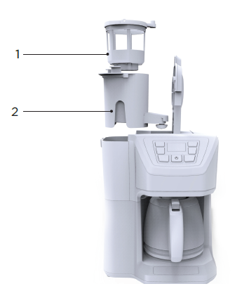 BLACK DECKER CM5000B 12-Cup Mill and Brew Coffee Maker-2