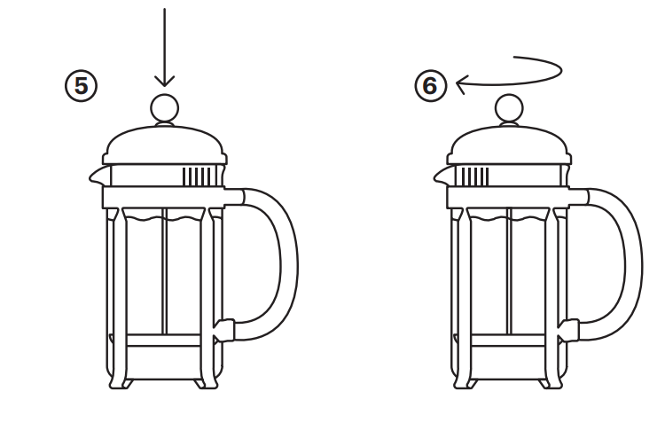 Bodum Brazil French Press Coffee Maker User Manual Bodum Brazil French Press Coffee Maker User Manual 4