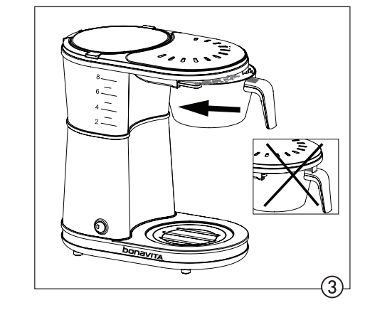 Bonavita BV1901TS 8 Cup Connoisseur Drip Coffee Maker8