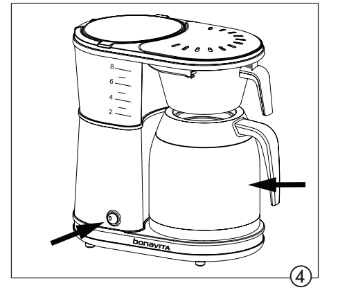 Bonavita BV1901TS 8 Cup Connoisseur Drip Coffee Maker9
