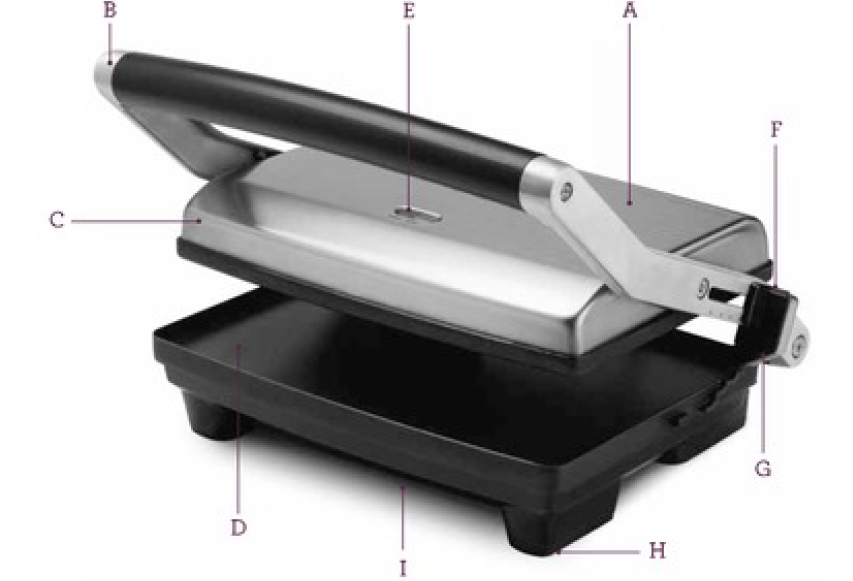 Breville BSG520XL Panini Duo Sandwich Maker Instructions Manual Breville BSG520XL Panini Duo Sandwich Maker Instructions Manual 1