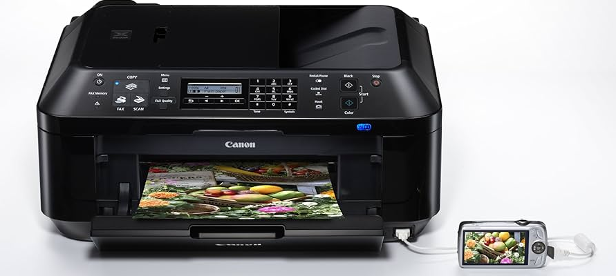 Canon PIXMA MX410 Wireless All-in-One Inkjet Printer-featured