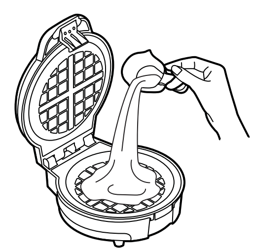 Chefman Anti-Overflow Belgian Waffle Maker User Guide 7